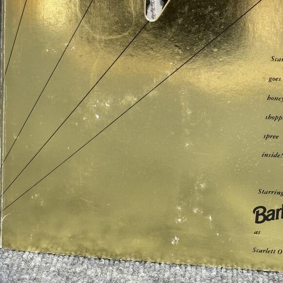 Vintage Barbie Scarlett O'Hara Gone With The Wind Doll 1994 Mattel Hollywood Leg - Picture 8 of 16